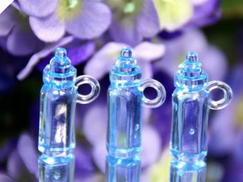 Milk Bottle-Blue-12/pk Milk Bottle-Blue-12/pk