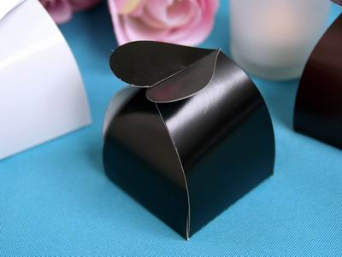 Black Heart Top Favour Box -50 Pack Black Heart Top Favour Box -50 Pack