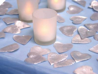 500 Heart Petals - Silver 500 Heart Petals - Silver