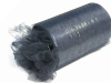 22.86cm x 91.44m Tulle Roll - Black