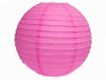 60.96 cm Paper Lantern-Pink 60.96 cm Paper Lantern-Pink