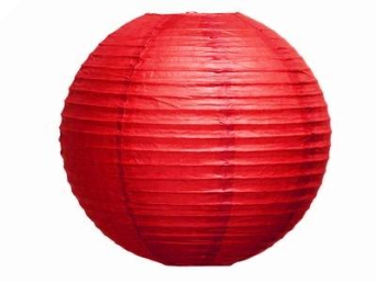 48.3 cm Paper Lantern-Red 48.3 cm Paper Lantern-Red